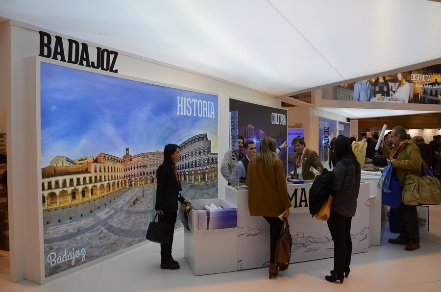 Reportaje fotográfico del stand de Extremadura en FITUR