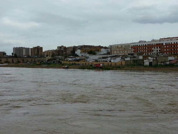 Situación actual del río Guadiana a su paso por Badajoz