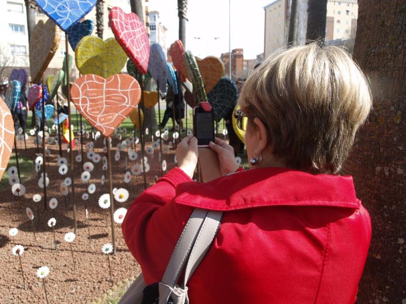 Imágenes del homenaje en Badajoz a las víctimas del terrorismo