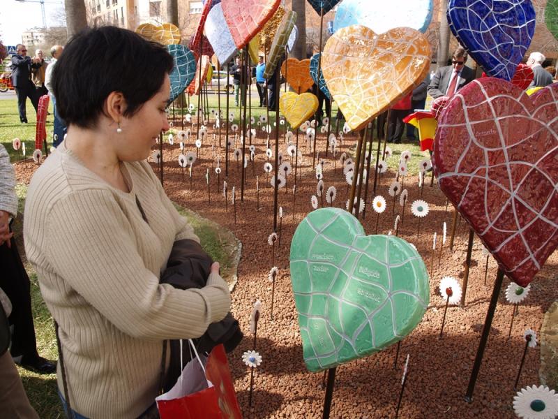 Imágenes del homenaje en Badajoz a las víctimas del terrorismo