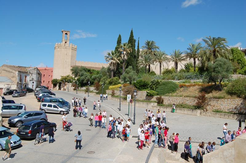 Reportaje sobre la visita guiada a la Galería de Fusileros de Badajoz