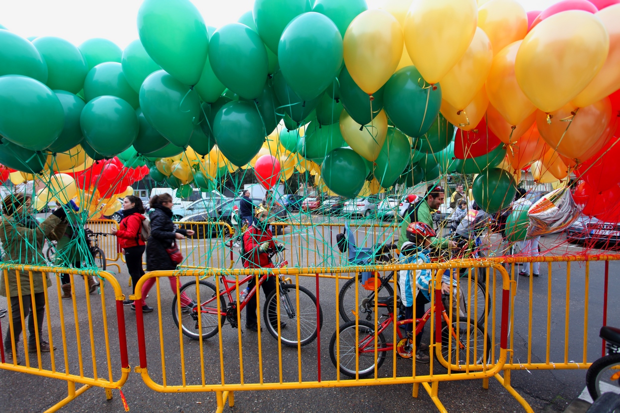 Ciclocabalgata Solidaria 2012 en Badajoz