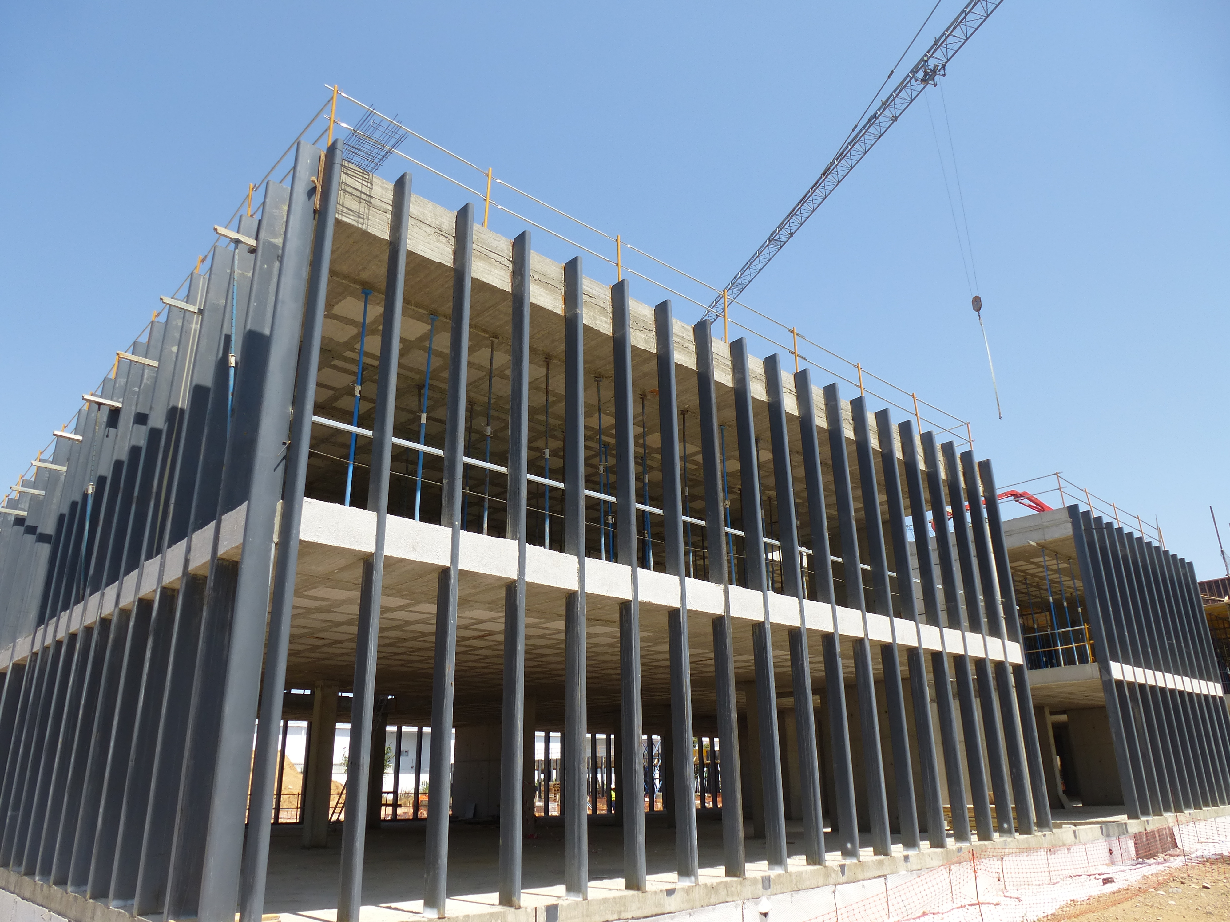 Las obras de la nueva sede de la Policía Local avanzan a buen ritmo