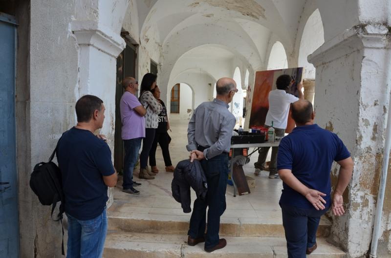 Imágenes de la 15ª edición del Concurso de pintura al aire libre en Badajoz