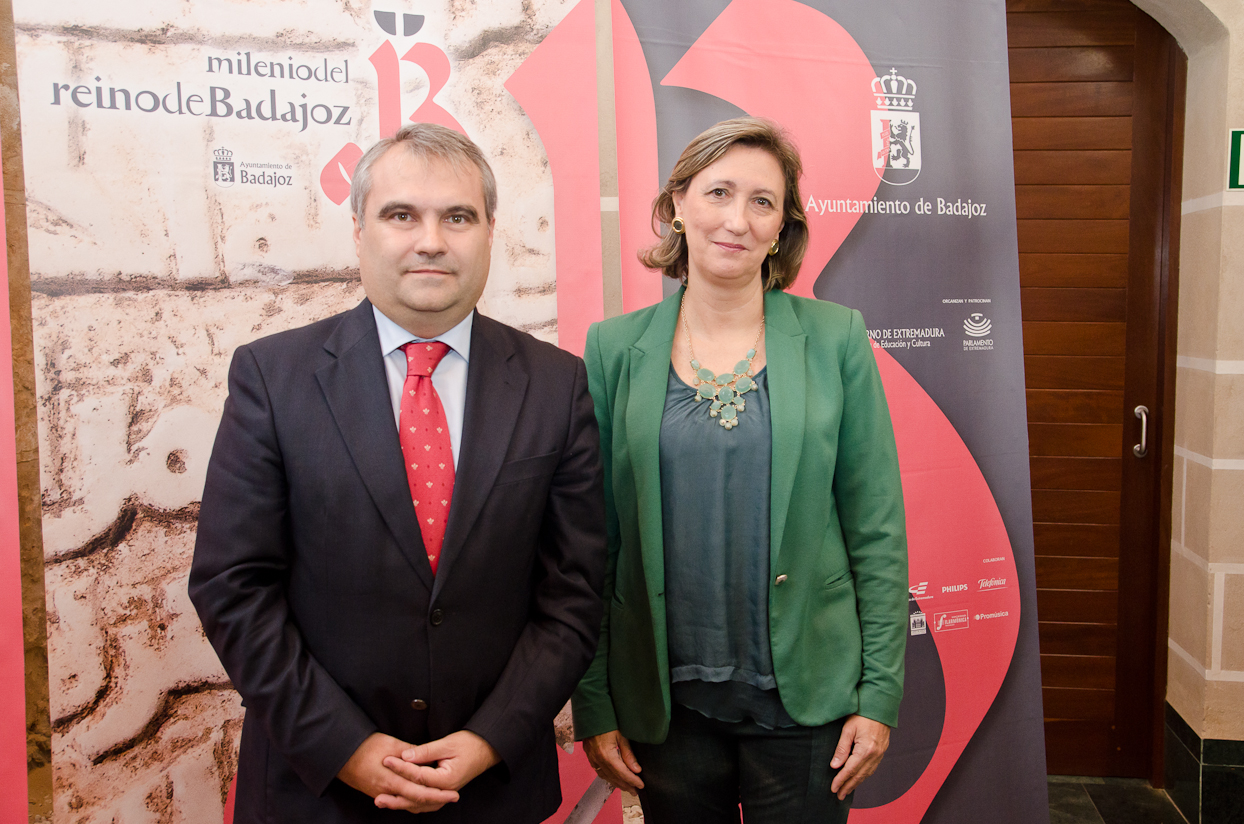 Imágenes del acto de inauguración del Milenario del Reino de Badajoz