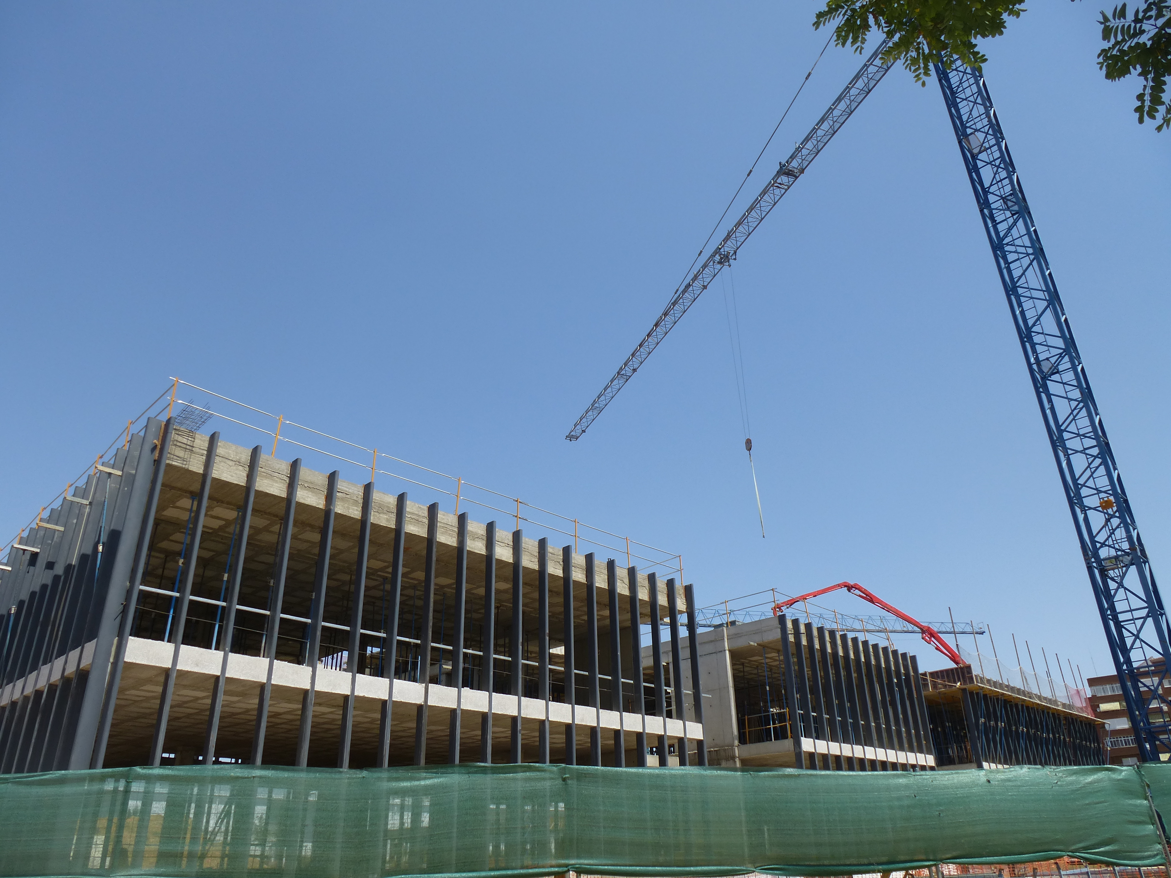 Las obras de la nueva sede de la Policía Local avanzan a buen ritmo