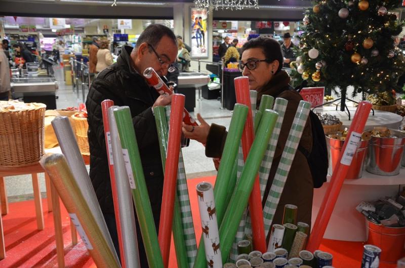 Buen ambiente en Badajoz con motivo de las compras navideñas