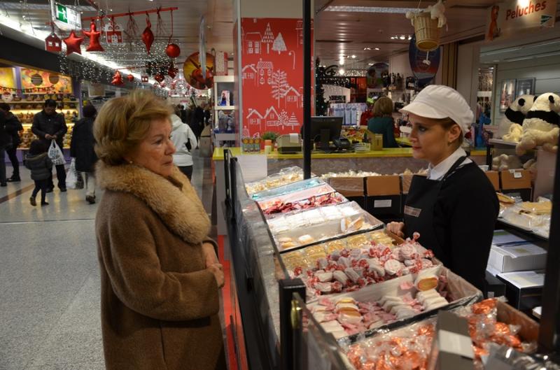 Buen ambiente en Badajoz con motivo de las compras navideñas