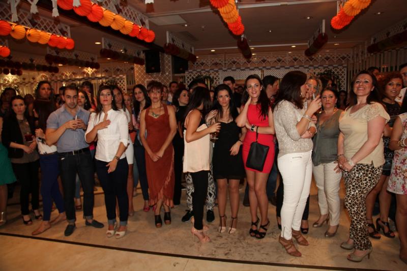 Imágenes de la apertura de caseta para los trabajadores de El Corte Inglés Imágenes de la apertura de caseta para los trabajadores de El Corte Inglés