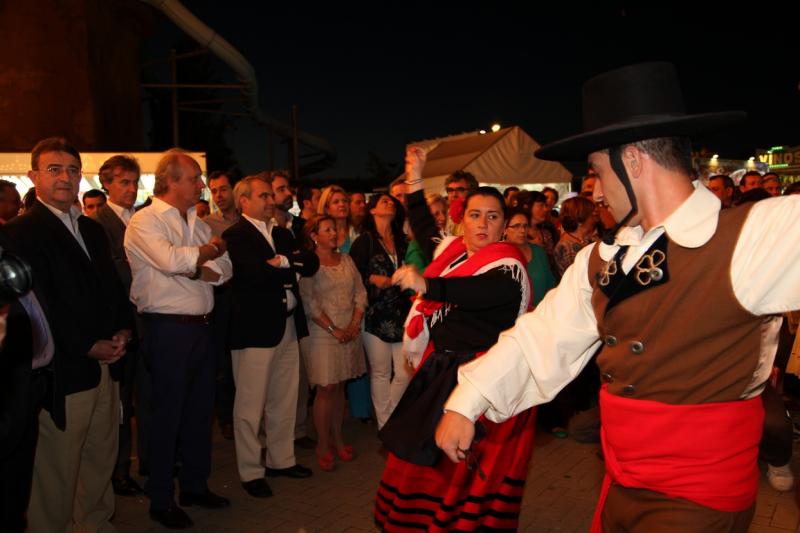 Imágenes de la inauguración y el alumbrado de la Feria de San Juan Badajoz