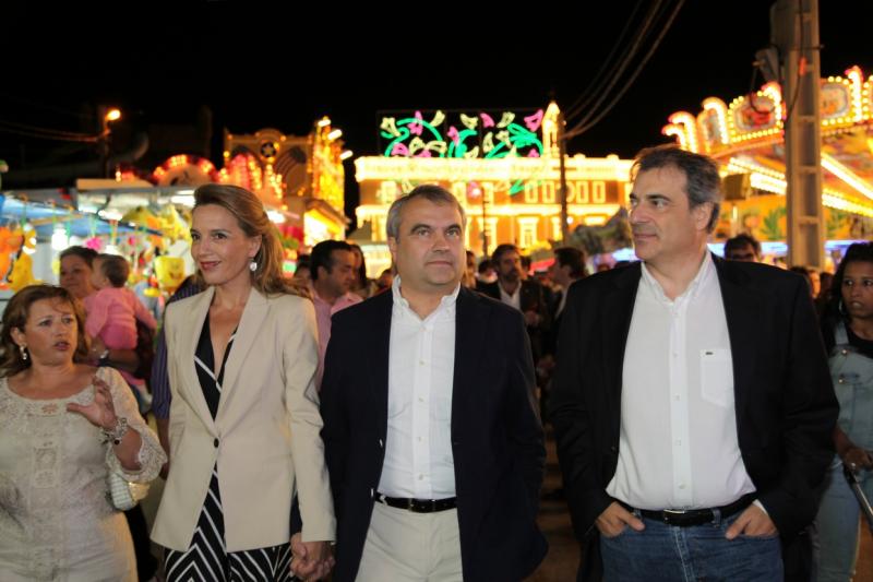 Imágenes de la inauguración y el alumbrado de la Feria de San Juan Badajoz
