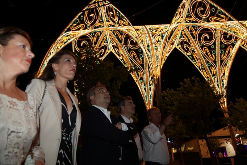 Imágenes de la inauguración y el alumbrado de la Feria de San Juan Badajoz