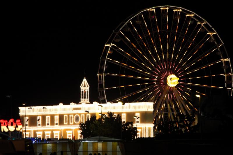 Imágenes de la inauguración y el alumbrado de la Feria de San Juan Badajoz