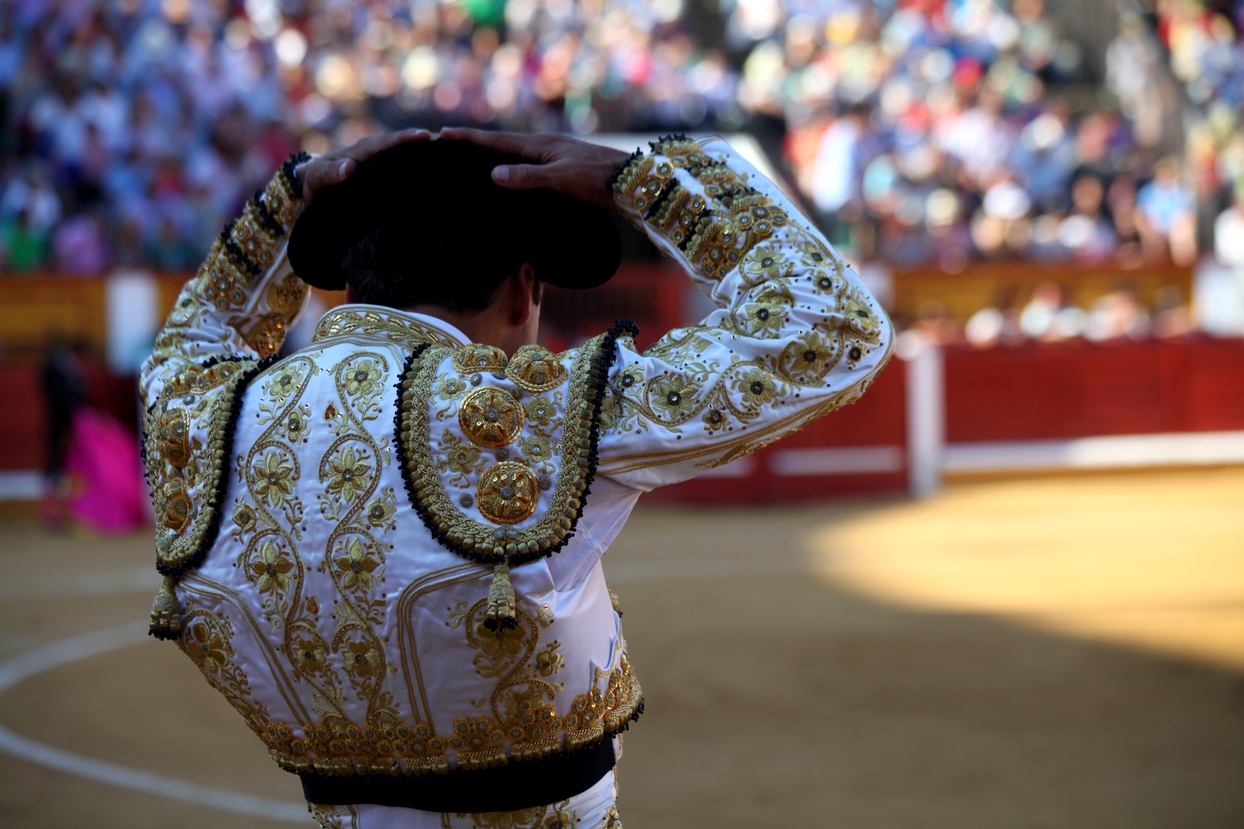 Imágenes de la corrida de El Juli, Manzanares y Ferrera en Badajoz