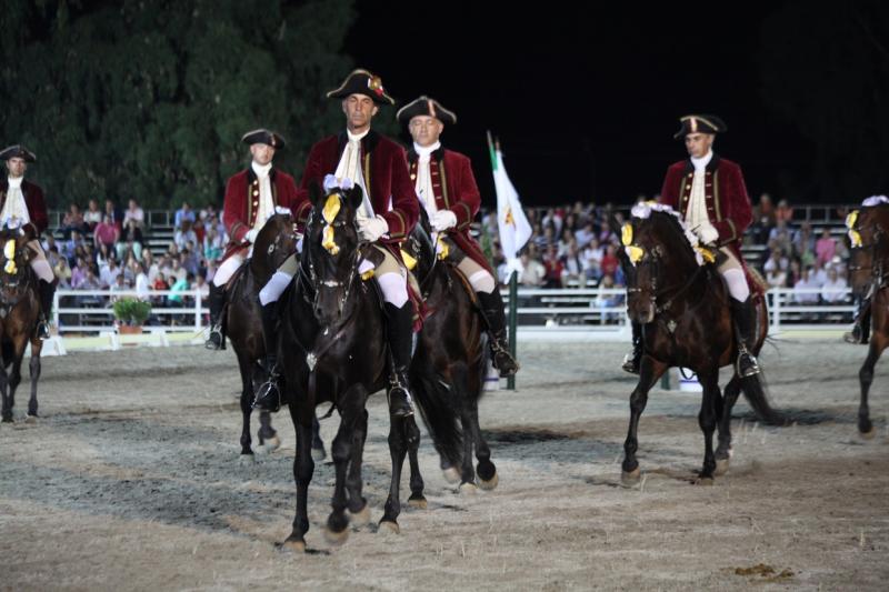 Imágenes del espectáculo de arte ecuestre de las Escuelas Andaluza y Portuguesa 