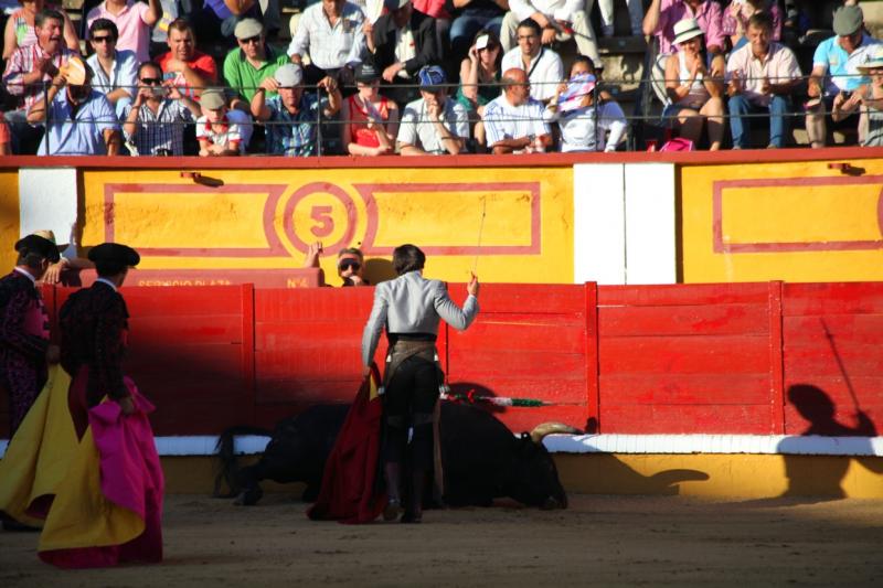 Imágenes de la primera tarde de feria taurina en Badajoz