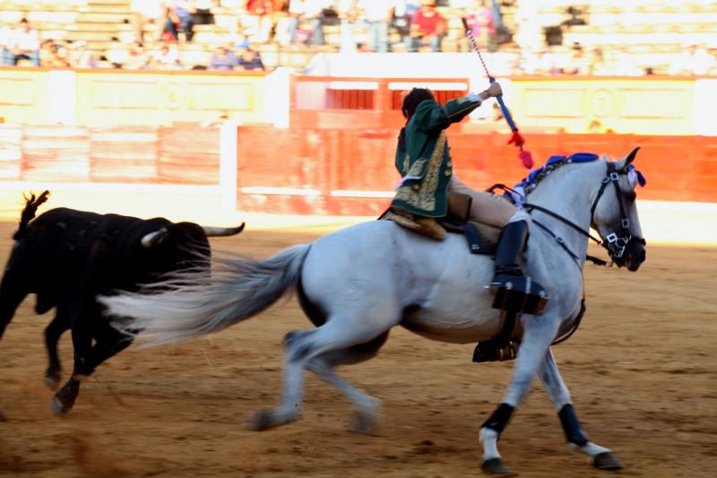 Imágenes de la primera tarde de feria taurina en Badajoz