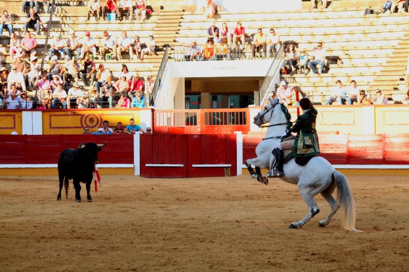 Imágenes de la primera tarde de feria taurina en Badajoz