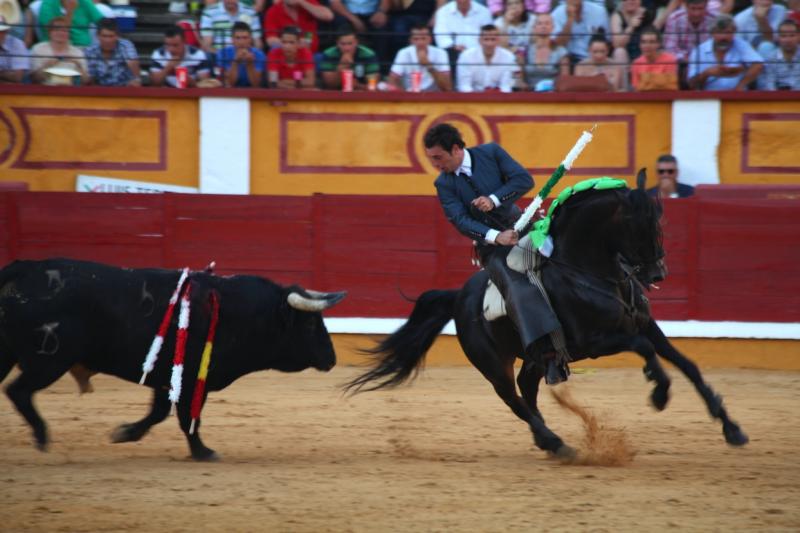 Imágenes de la primera tarde de feria taurina en Badajoz