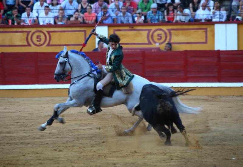 Imágenes de la primera tarde de feria taurina en Badajoz