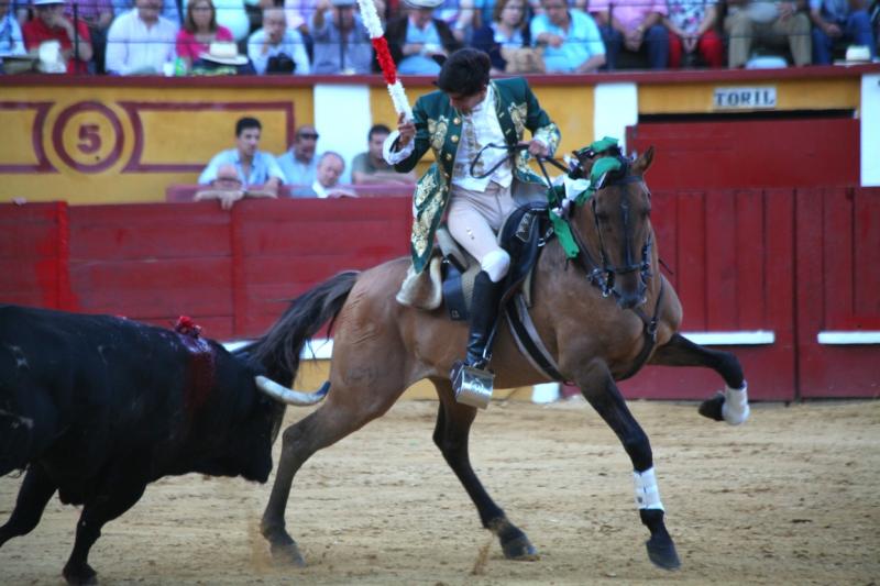 Imágenes de la primera tarde de feria taurina en Badajoz