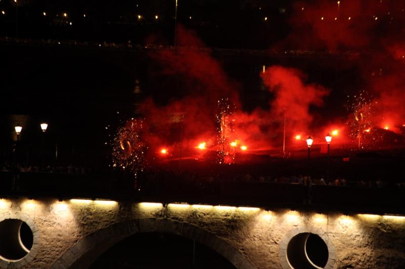 Cohetes de la noche de San Juan en Badajoz