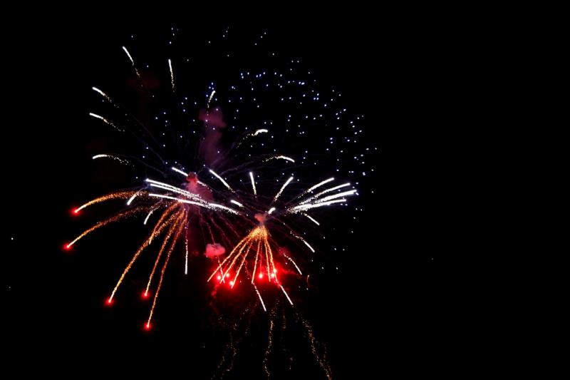 Cohetes de la noche de San Juan en Badajoz