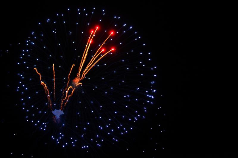 Cohetes de la noche de San Juan en Badajoz