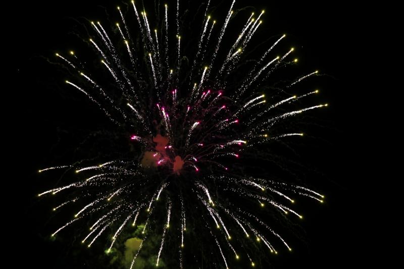 Cohetes de la noche de San Juan en Badajoz