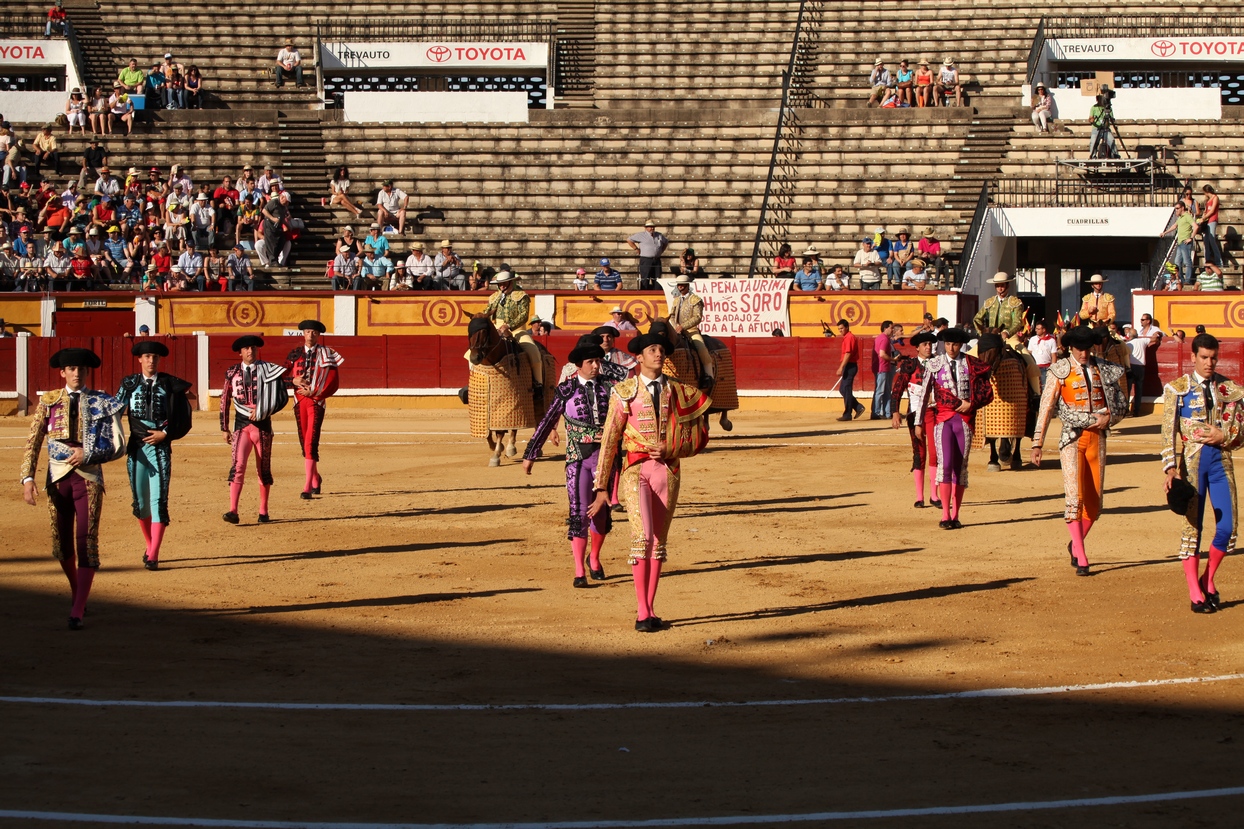 Imágenes de la novillada de la Feria Taurina de Badajoz 2013