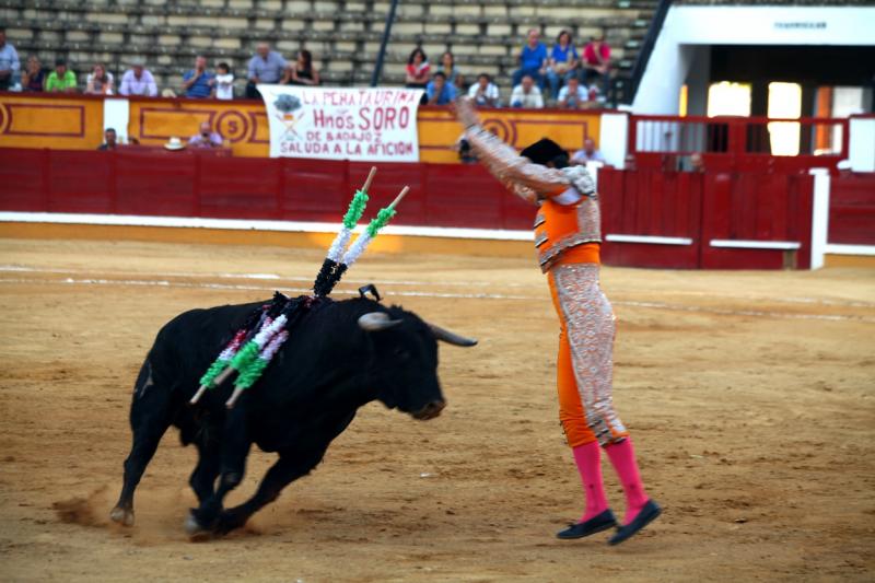 Imágenes de la novillada de la Feria Taurina de Badajoz 2013