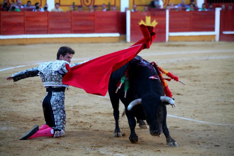 Imágenes de la corrida de El Juli, Manzanares y Ferrera en Badajoz