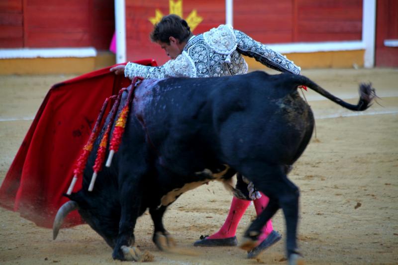 Imágenes de la corrida de El Juli, Manzanares y Ferrera en Badajoz