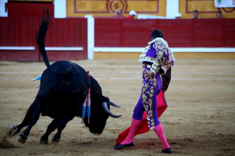 Imágenes de la corrida de El Juli, Manzanares y Ferrera en Badajoz