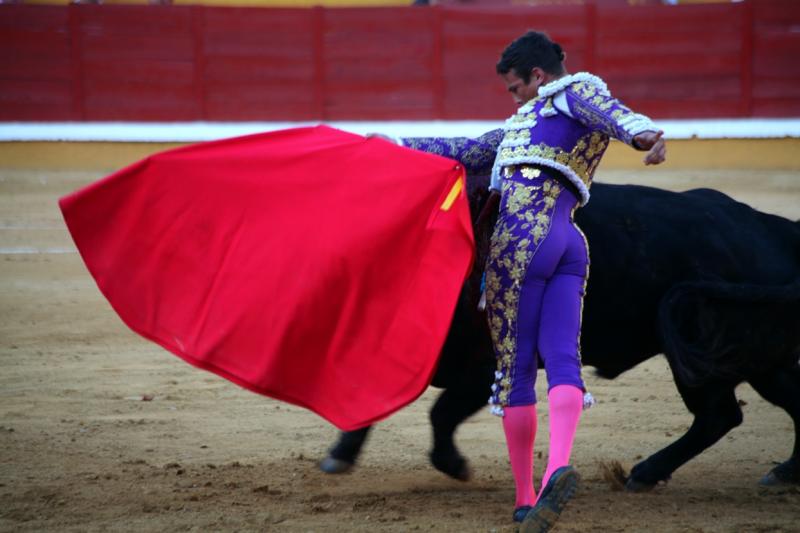 Imágenes de la corrida de El Juli, Manzanares y Ferrera en Badajoz