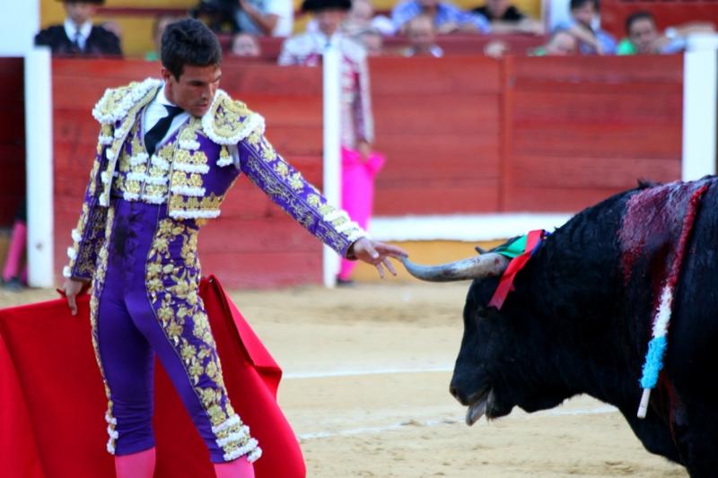 Imágenes de la corrida de El Juli, Manzanares y Ferrera en Badajoz