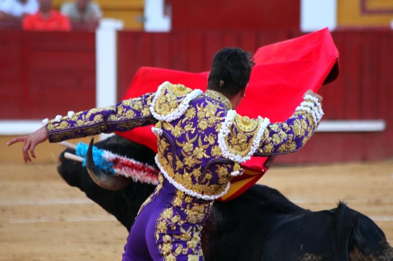 Imágenes de la corrida de El Juli, Manzanares y Ferrera en Badajoz