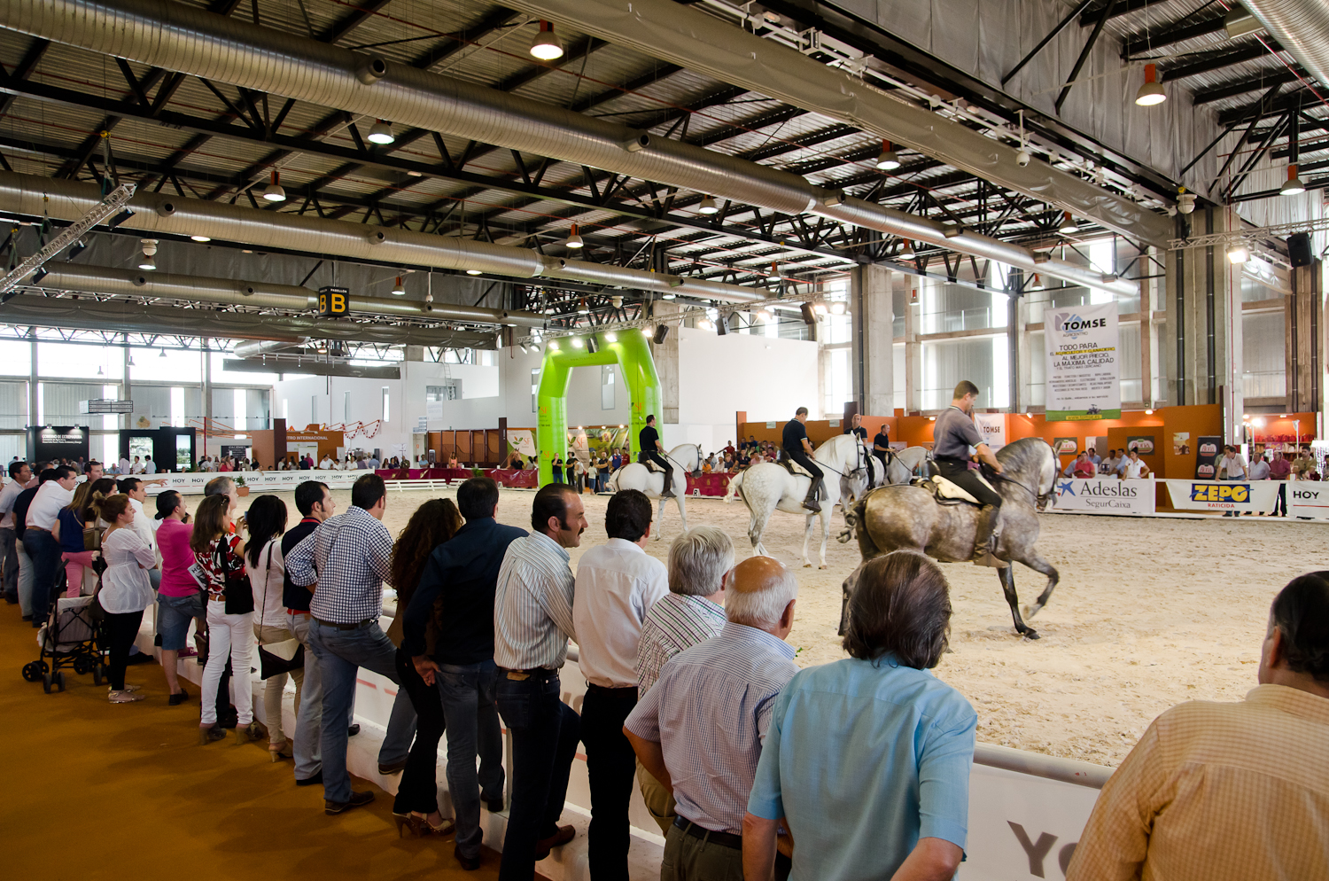 Continúa la actividad de la Feria del Toro y el Caballo Ecuextre 2013 Badajoz