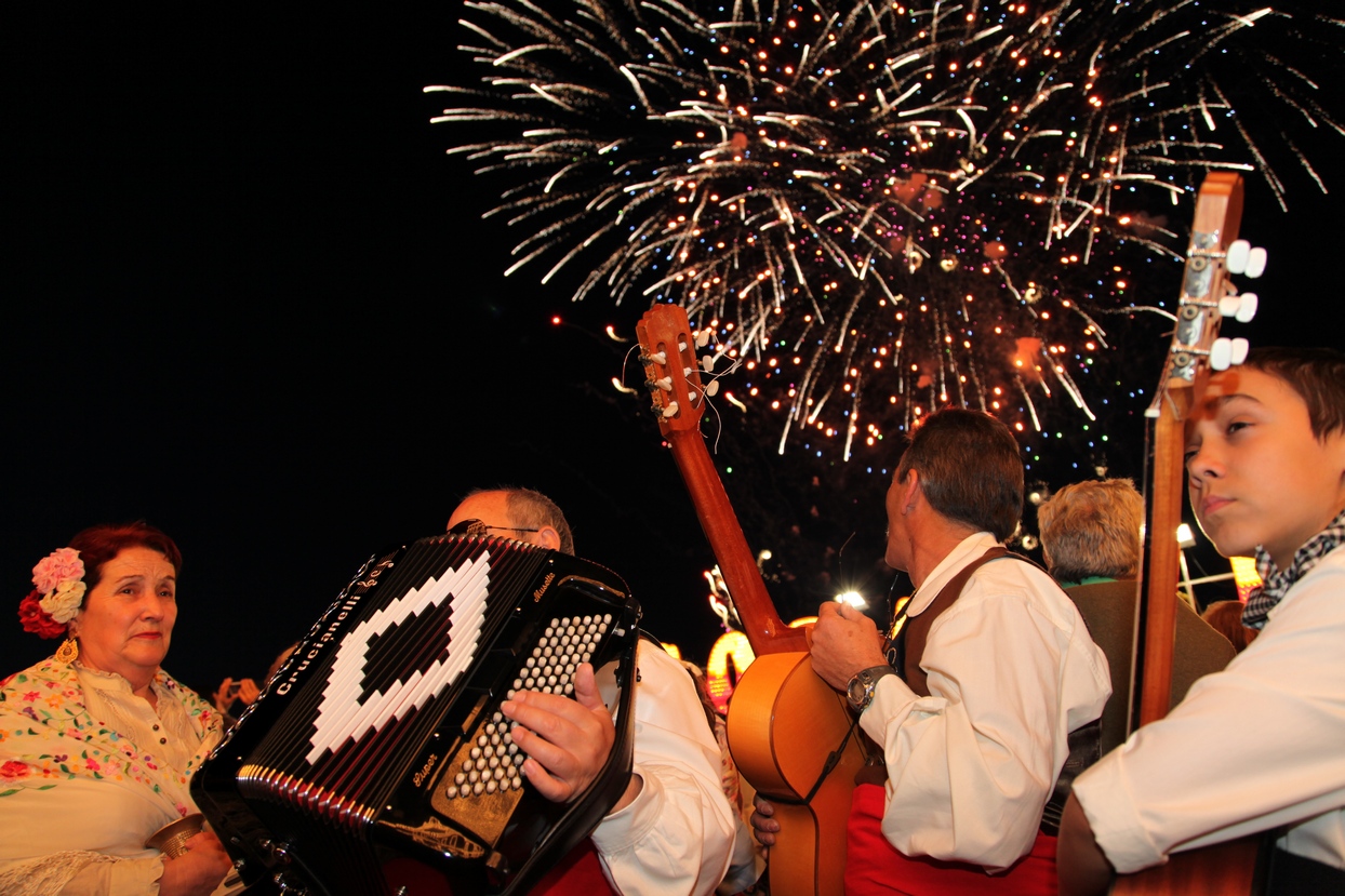 Imágenes de la inauguración y el alumbrado de la Feria de San Juan Badajoz