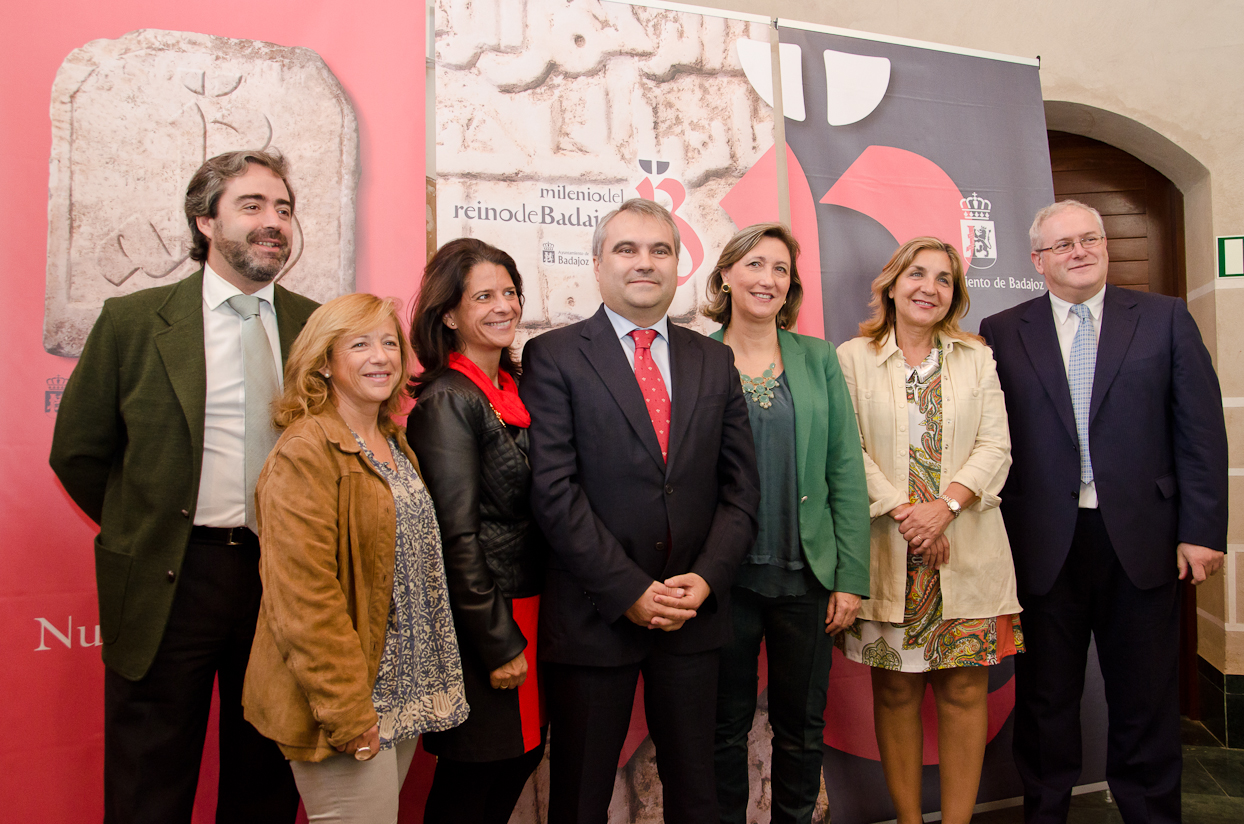 Imágenes del acto de inauguración del Milenario del Reino de Badajoz