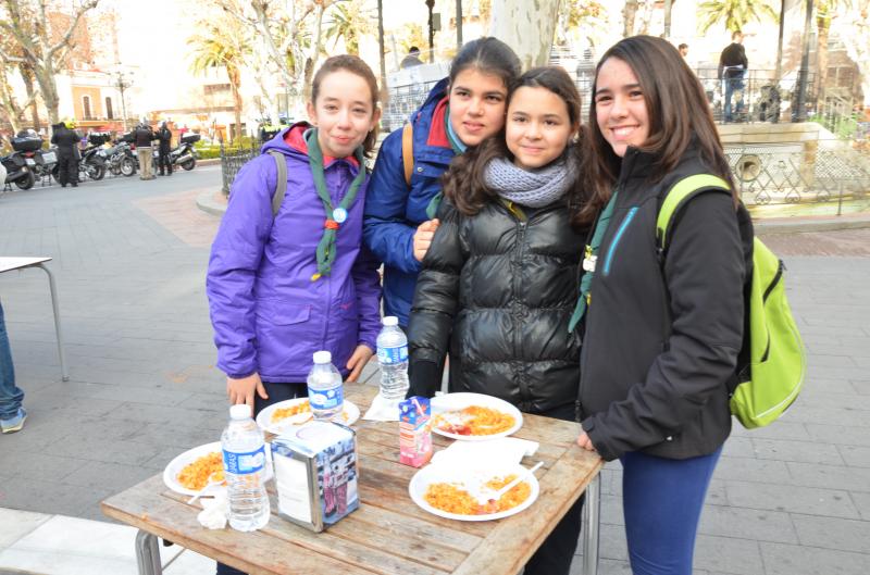 Los pacenses desayunan en San Francisco
