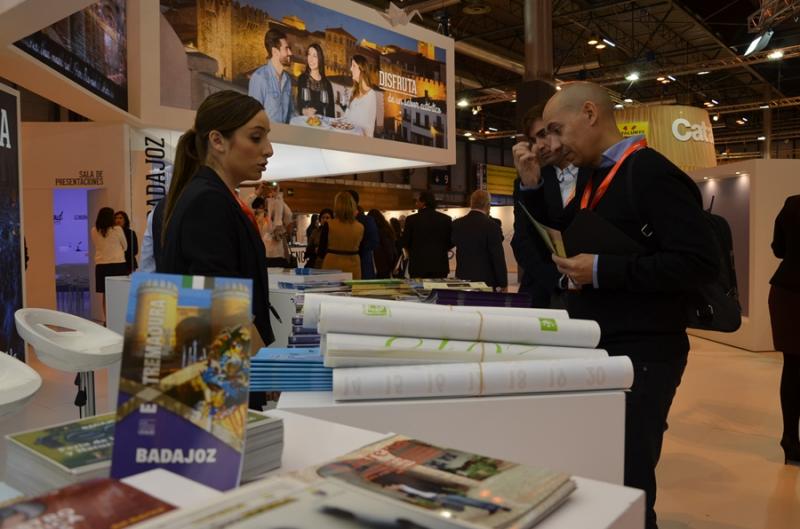 Reportaje fotográfico del stand de Extremadura en FITUR