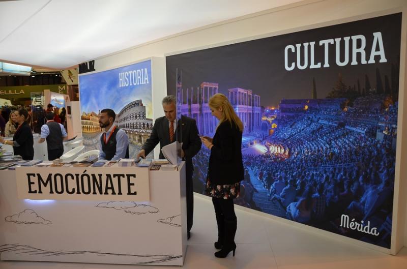 Reportaje fotográfico del stand de Extremadura en FITUR
