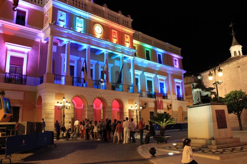 Las mejores imágenes de La Noche en Blanco - Badajoz 2013