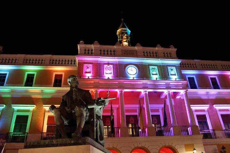 Las mejores imágenes de La Noche en Blanco - Badajoz 2013