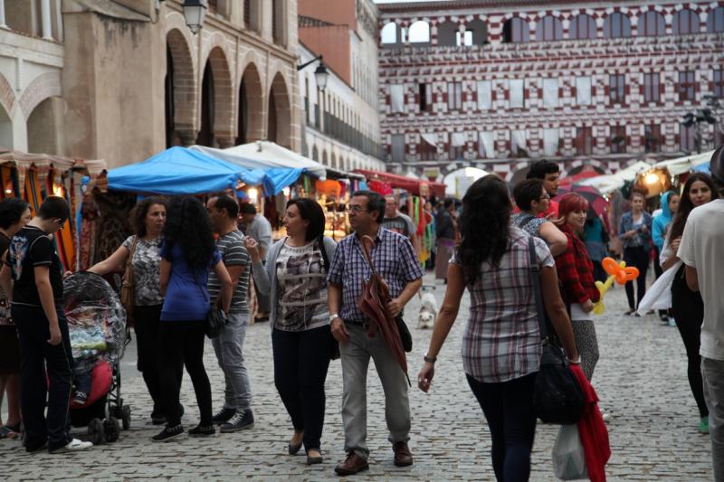 Ambiente en Almossassa la jornada de viernes 27