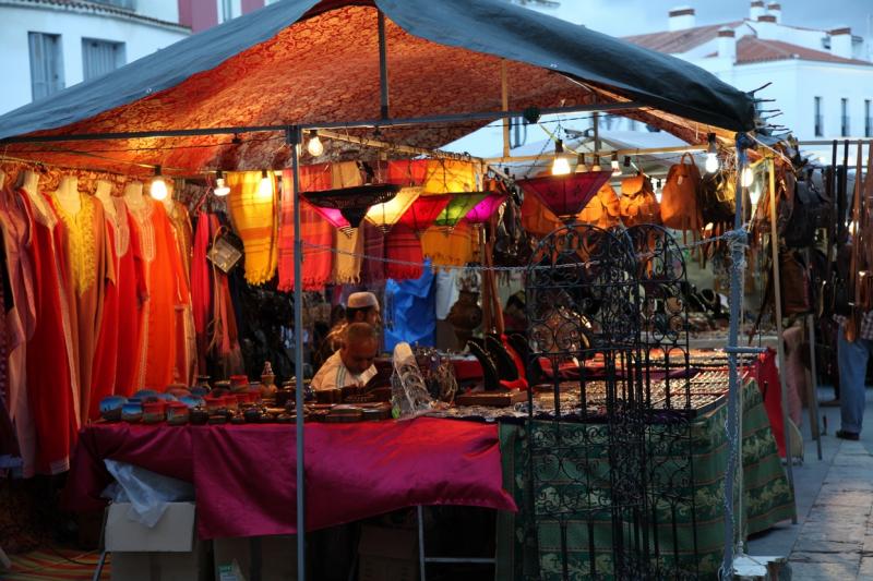 Ambiente en Almossassa la jornada de viernes 27