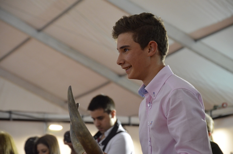 Exhibición de Toreo de Salón en la feria del Toro de Olivenza