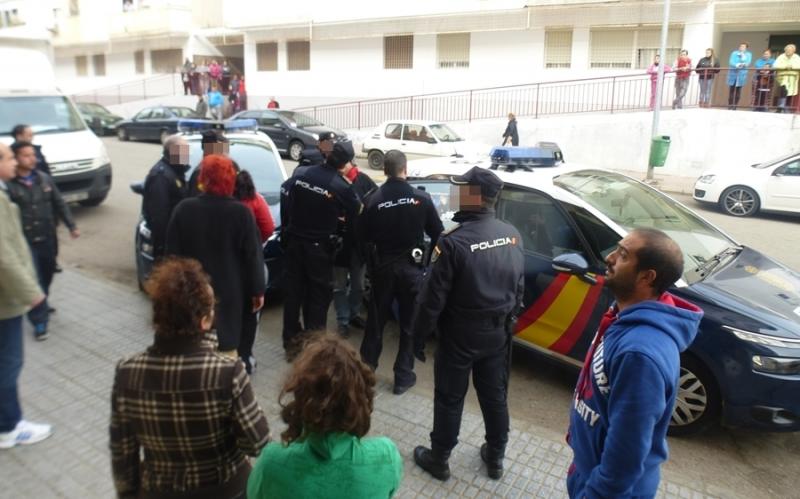 Imágenes de un nuevo desahucio en Badajoz