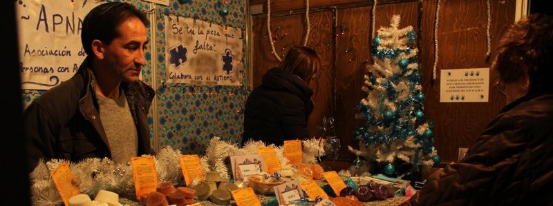 Ambiente navideño en Badajoz